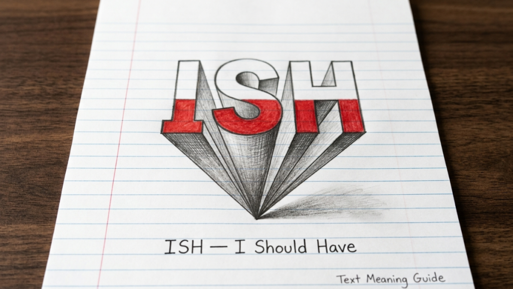Ish Mean in Text Ish Mean in Text