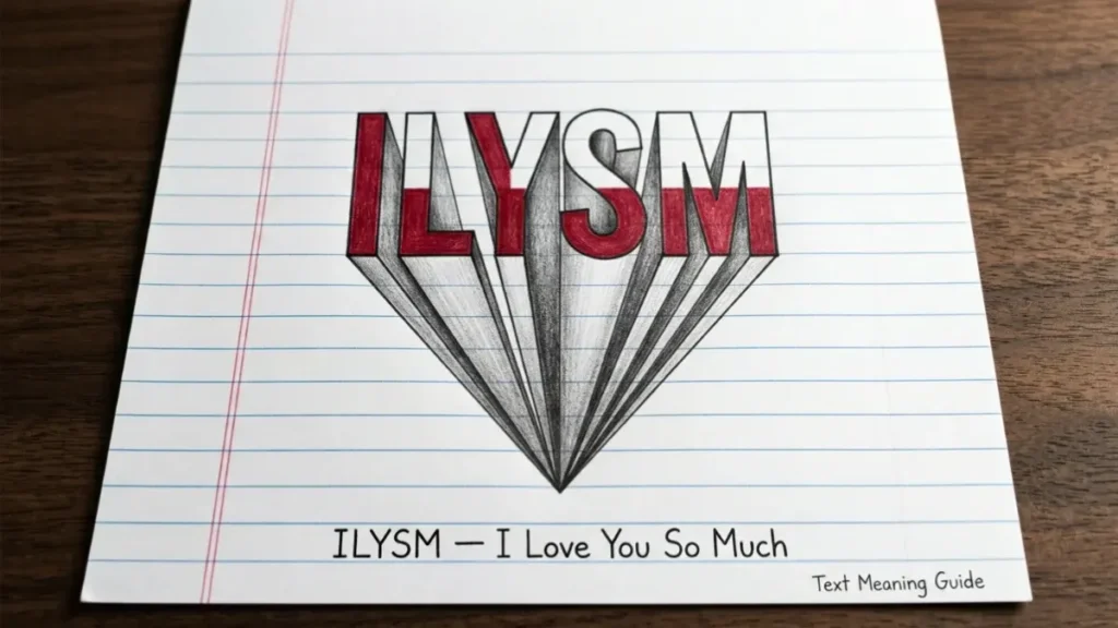 ILYSM Meaning in Text