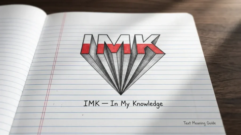 IMK Mean in Text