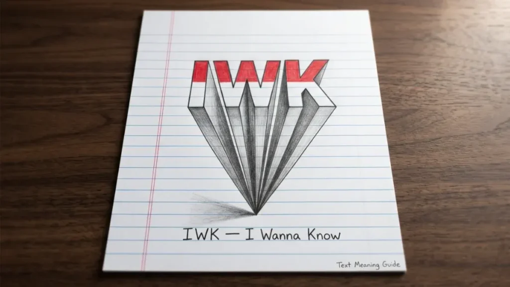 IWK Mean in Text