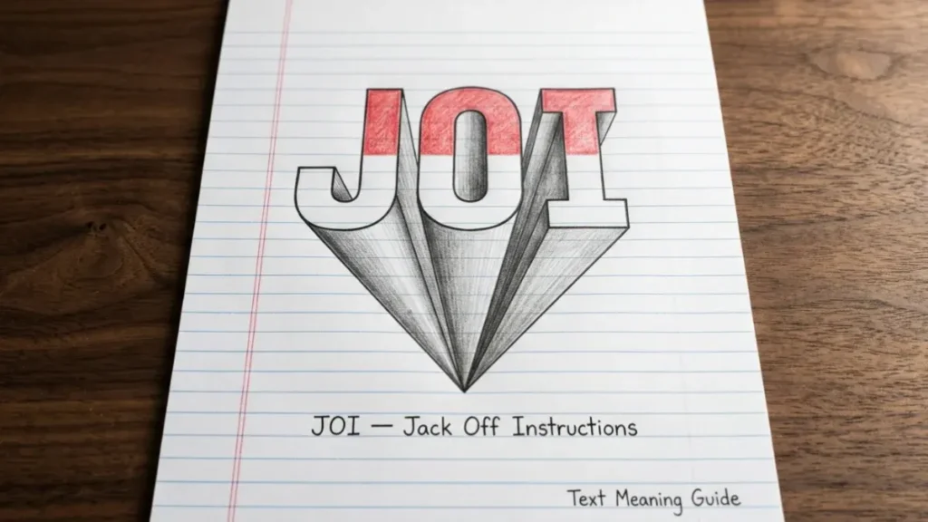 JOI Mean in Text