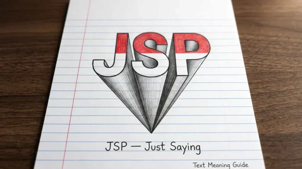 JSP Mean in Text