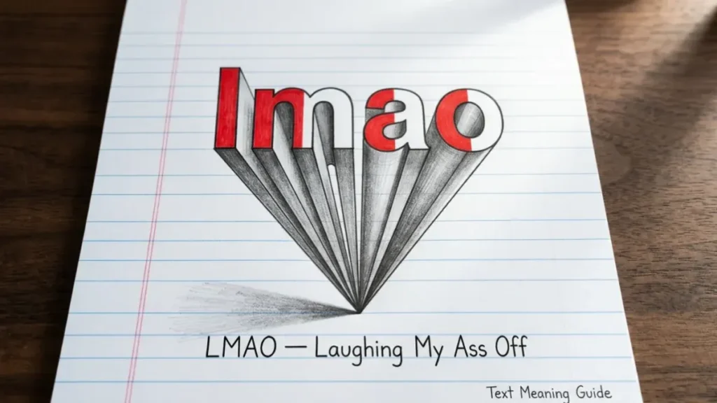 LMAO Mean in Text
