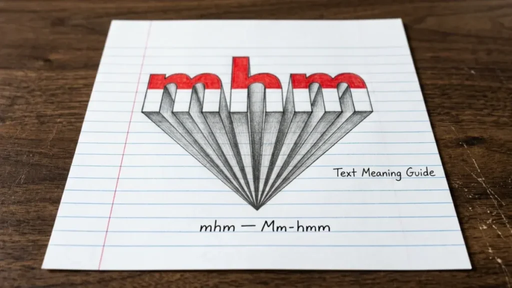 Mhm Meaning in Text