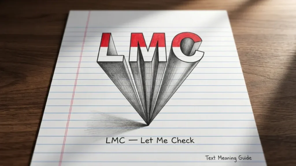 LMC Meaning in Text