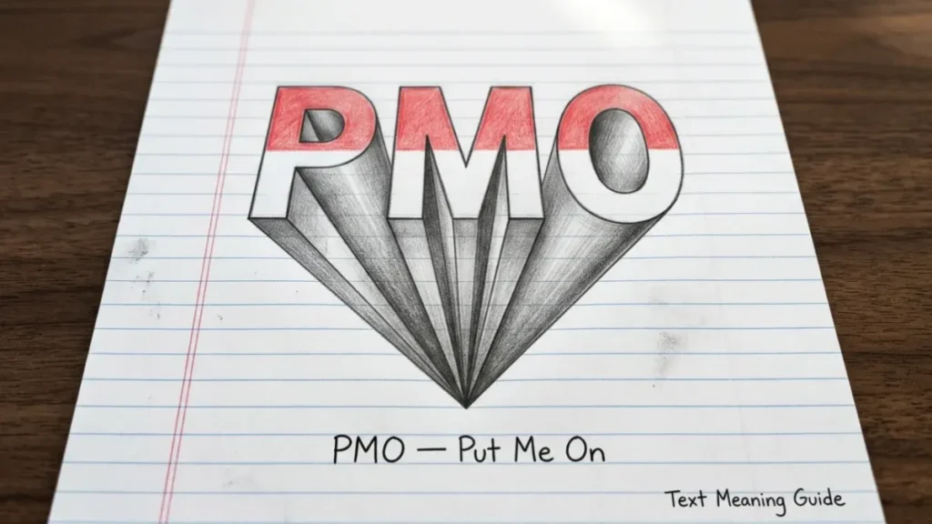PMO Meaning in Text: