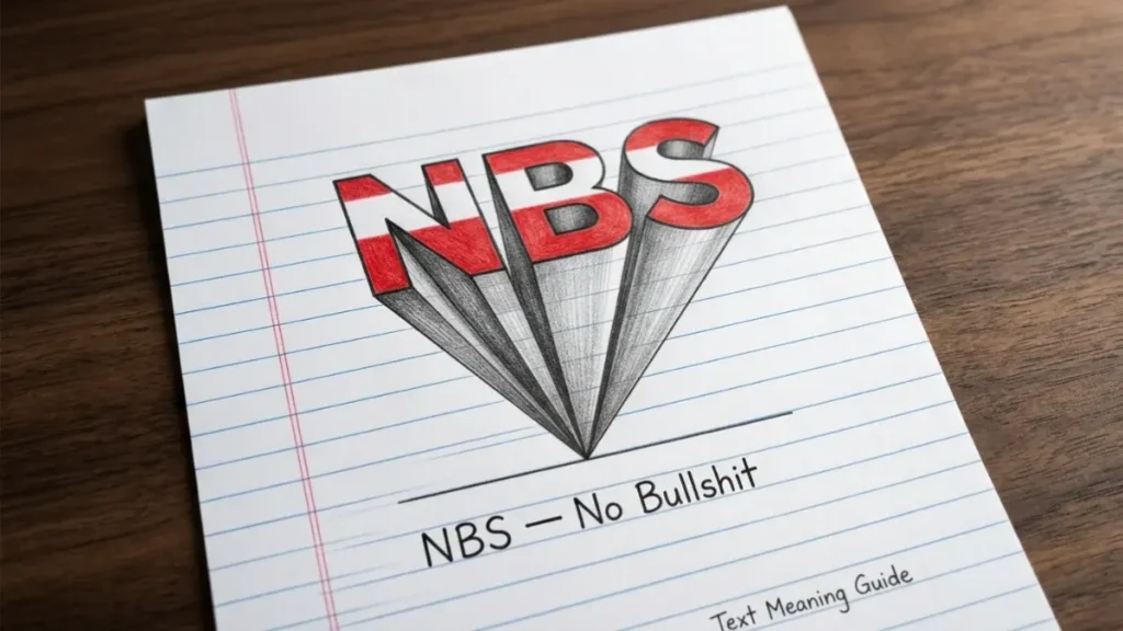 Nbs Meaning in Text