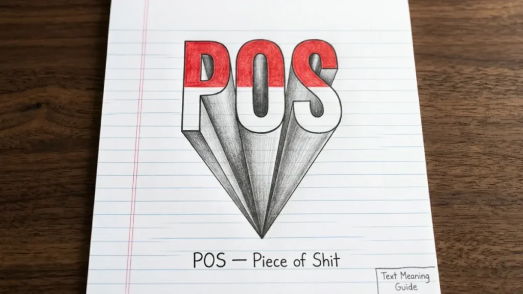 POS Meaning in text