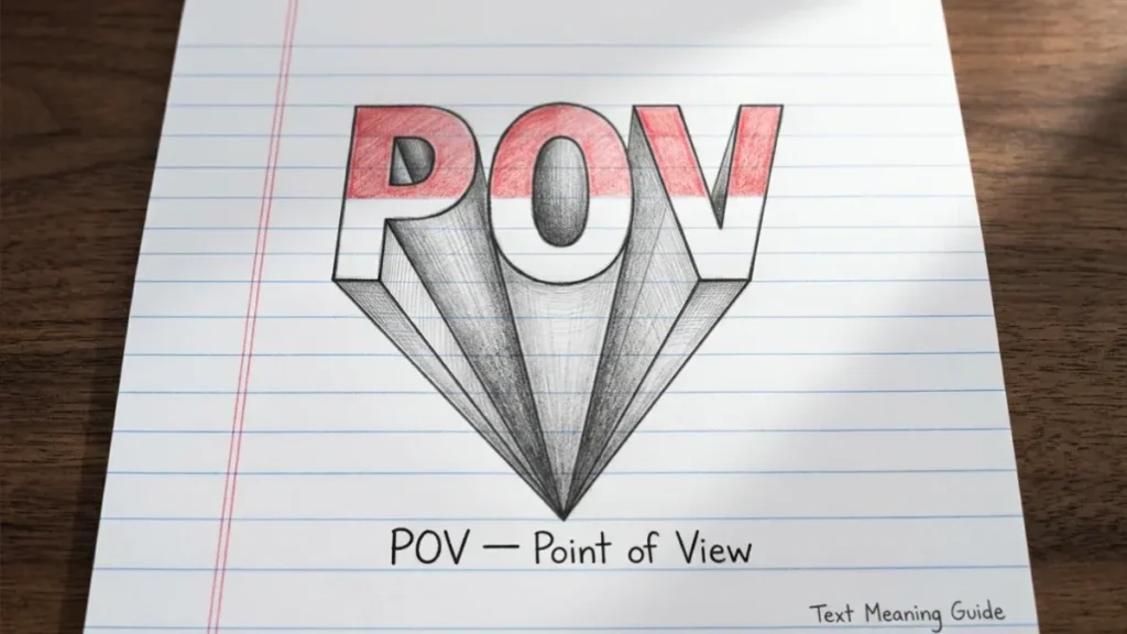 POV Mean in text