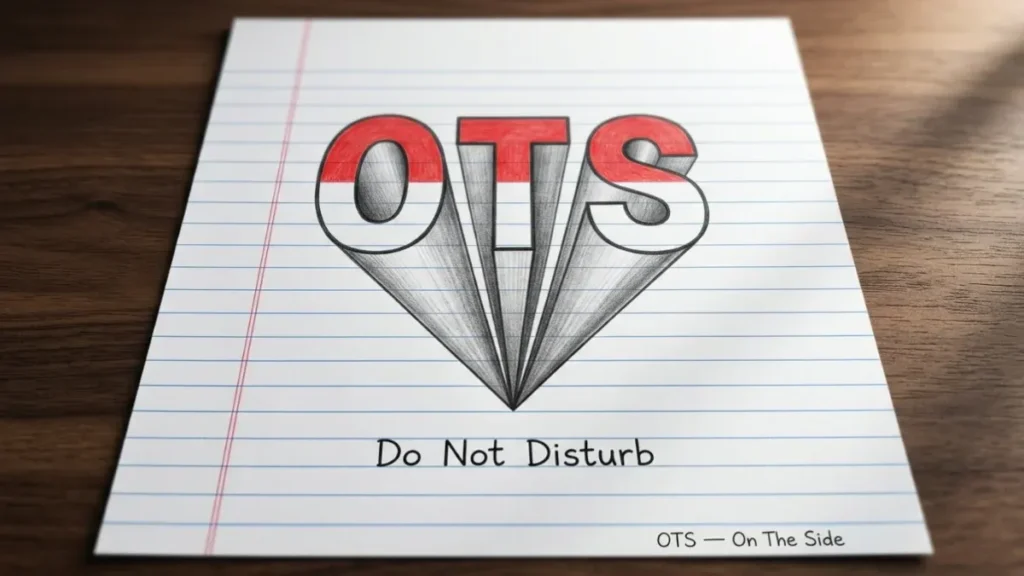 OTS Meaning in Text